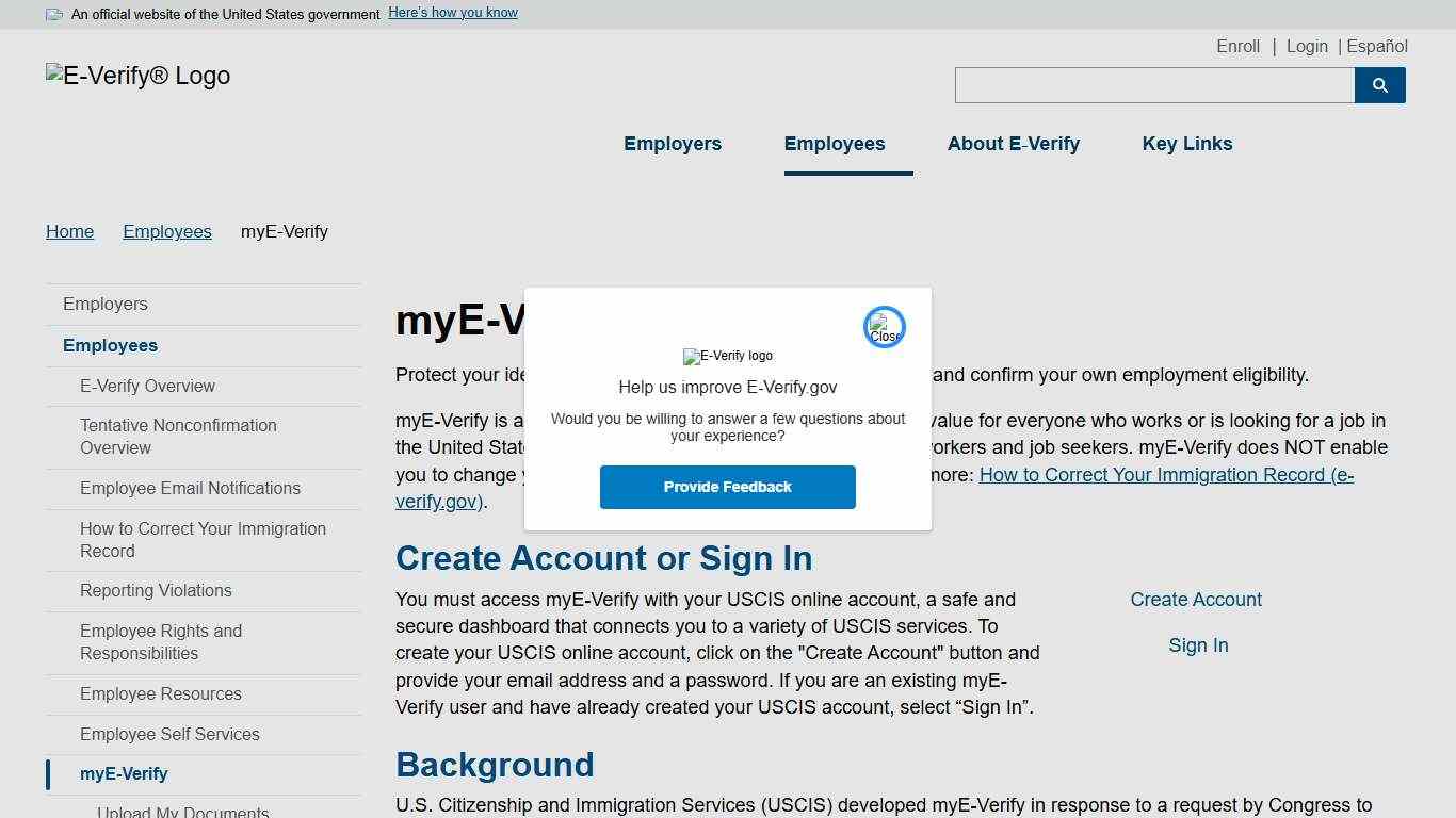 myE-Verify | E-Verify